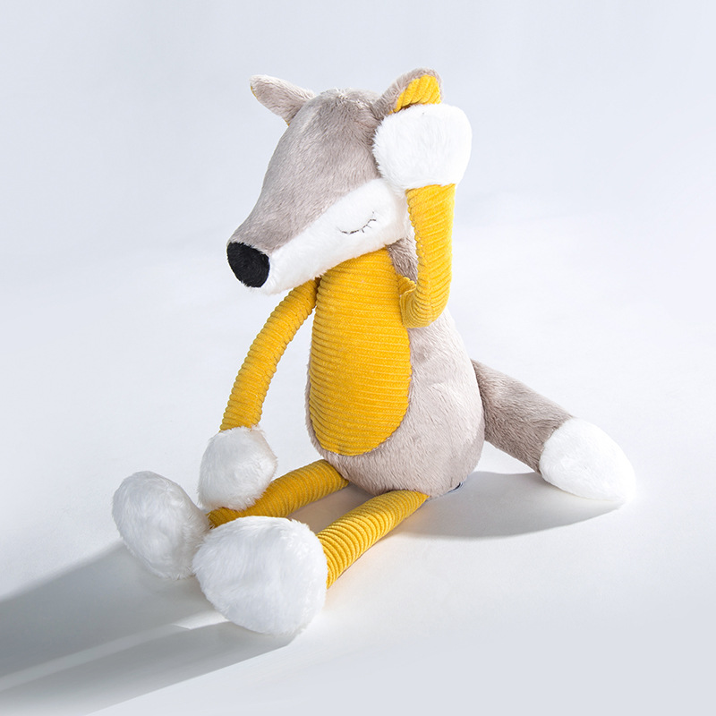 unisex plush toy - yellow fox